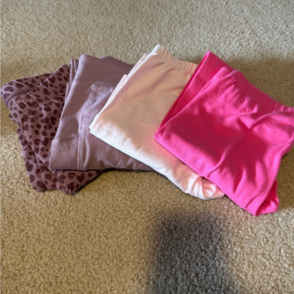 Cat & Jack and Art Class Target Brand Legging Bundle 10/12 Large